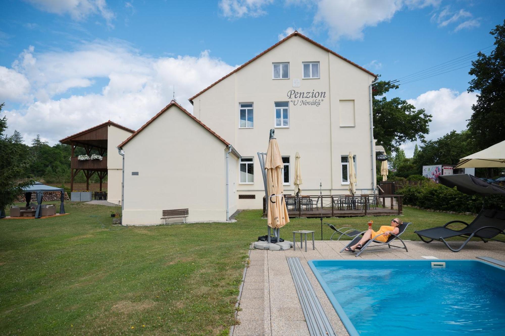 Penzion U Novaku Kožlí u Orlíka Dış mekan fotoğraf